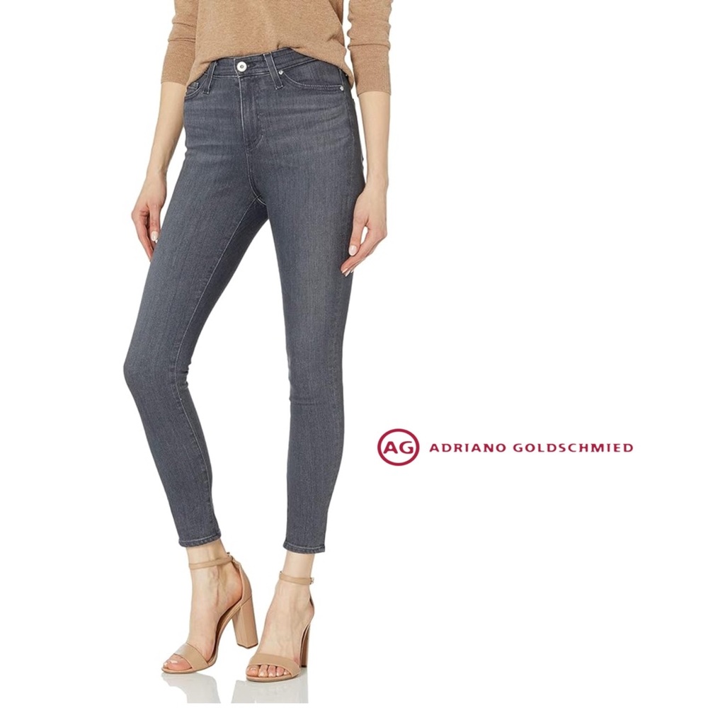 NEW Ag Goldschmied The Legging Ankle in Gray